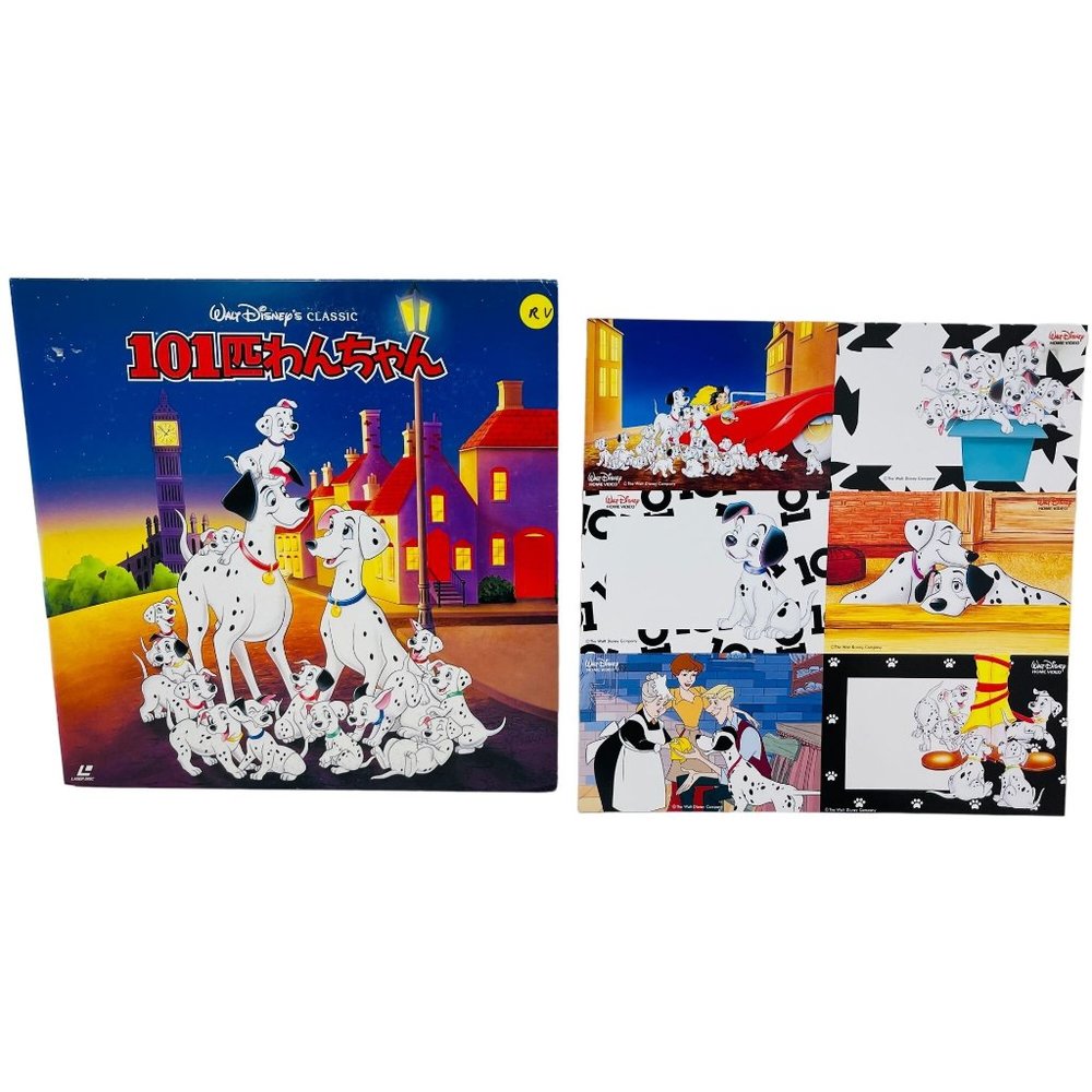 Disney Laserdisc One Hundred and‎ One Dalmatians 101 PILA-1347 Japanese